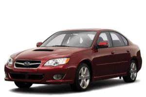 Текстильные коврики на SUBARU LEGACY 4 2003-2009 левый руль